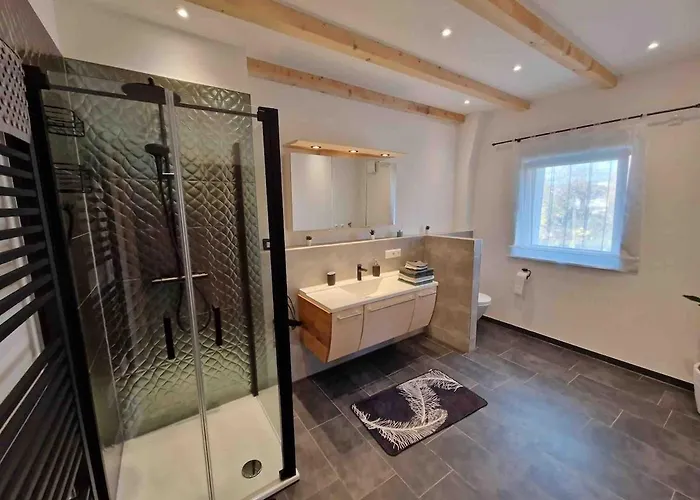 Neue Moderne Mit Infrarot Sauna Und Grossen Garten Hengersberg