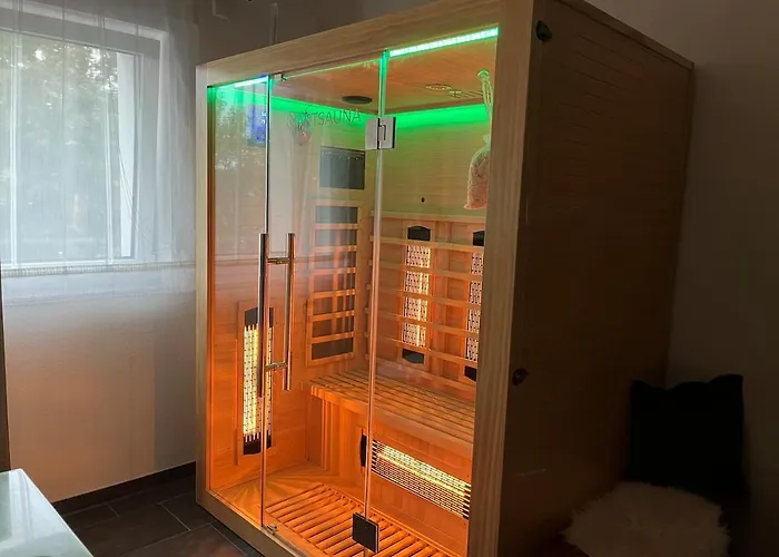 Neue Moderne Mit Infrarot Sauna Und Grossen Garten Hengersberg